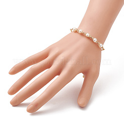 Natural Cultured Freshwater Pearl Beads Slider Bracelets&nbsp;BJEW-JB13345-02