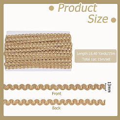 Wave Polyester Ribbon&nbsp;OCOR-WH0078-379B