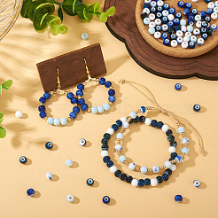 120Pcs 6 Colors Handmade Porcelain Beads&nbsp;PORC-TA0001-21