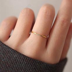 201 Stainless Steel Finger Rings&nbsp;FS-WG09D95-08