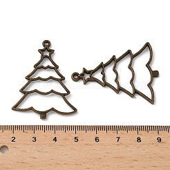 Alloy Open Back Bezel Pendants&nbsp;PALLOY-R098-39AB