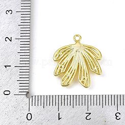 Brass Pave Clear Cubic Zirconia Pendants&nbsp;KK-L238-30G