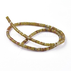 Natural Serpentine Jade Beads Strands&nbsp;G-F612-02B