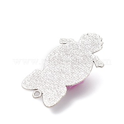 Tibetan Style Alloy Owl Pendant Rhinestone Settings&nbsp;PALLOY-JF04592