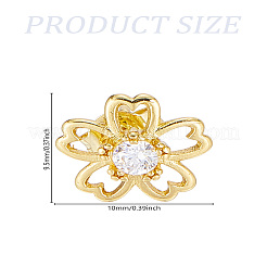 Brass Stud Earrings&nbsp;EJEW-LP0007-074