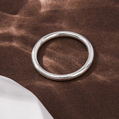 990 Sterling Silver Finger Rings&nbsp;RJEW-Z128-01S-02