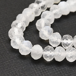 Natural Rainbow Moonstone Beads Strands&nbsp;G-E569-H07