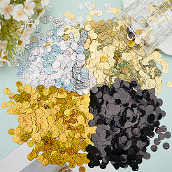 160G 4 Colors PVC Paillette/Sequins Pendants&nbsp;KY-CY0001-03