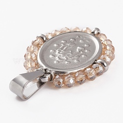 316 Surgical Stainless Steel Pendants&nbsp;STAS-H141-A-P