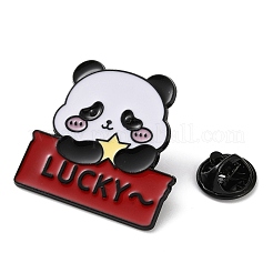 Panda Theme Enamel Pins&nbsp;JEWB-B030-03A-EB