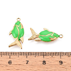 304 Stainless Steel Enamel Pendants&nbsp;STAS-T068-08C