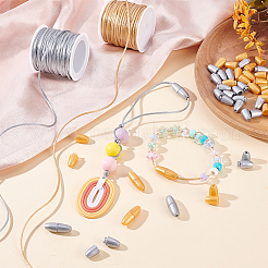 Plastic Breakaway Clasps & Nylon Braided String Threads Jewelry Making Findings Kits&nbsp;DIY-PH0029-26