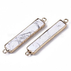 Natural Howlite Links Connectors&nbsp;G-S359-106C