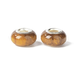 Rondelle Resin European Beads&nbsp;RPDL-A001-02-04