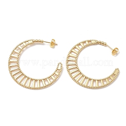 Brass Stud Earrings for Women&nbsp;KK-CBA4112-05G