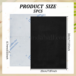 Self-adhesive Faux Suede Fabric&nbsp;LS-DIY-WH0558-22