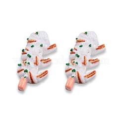Opaque Resin Decoden Cabochons&nbsp;CRES-N021-158