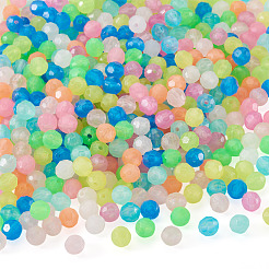 500Pcs Luminous PS Plastic Beads&nbsp;FIND-TA00009-13A