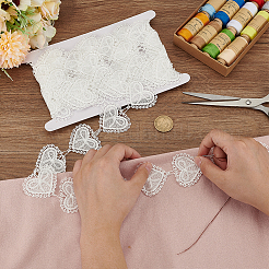 7.5 Yards Polyester Lace Trim&nbsp;DIY-FG0006-84B