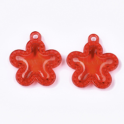 Transparent Acrylic Pendants&nbsp;TACR-S133-078