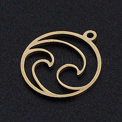 201 Stainless Steel Laser Cut Pendants&nbsp;STAS-S105-T966-2