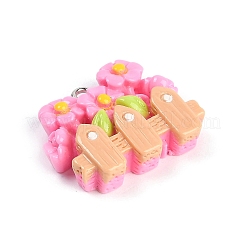 Resin Pendants&nbsp;RESI-I061-08A