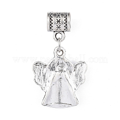 Tibetan Style Alloy European Dangle Charms&nbsp;PALLOY-I181-068AS