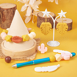 12 Style Food Grade Eco-Friendly Silicone Focal Beads&nbsp;SIL-BT0001-07