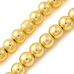 Electroplate Glass Beads Strands&nbsp;EGLA-F166-01B