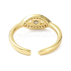 Evil Eye Real 18K Gold Plated Cuff Rings for Women Gift&nbsp;ZIRC-C021-08G