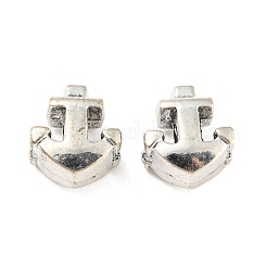 Tibetan Style Alloy European Beads&nbsp;TIBE-P001-17AS