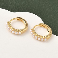 Brass Hoop Earrings&nbsp;EJEW-D337-14A-G