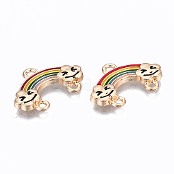 Alloy Enamel Chandelier Component Links&nbsp;ENAM-S127-006-RS