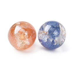 Luminous Transparent Resin & Glitter Powder Beads&nbsp;RESI-C073-16
