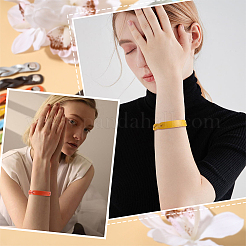 16Pcs 8 Colors Imitation Leather Cord Bracelets Set with Snap Clasps&nbsp;BJEW-GF0001-19