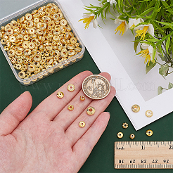 300Pcs 6 Styles Tibetan Style Spacer Beads&nbsp;TIBEB-ME0001-08