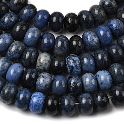 Natural Dumortierite Beads Strands&nbsp;G-A280-A09-01