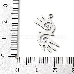 201 Stainless Steel Pendants&nbsp;STAS-B136-15P