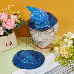 Polyester French Beret for Women&nbsp;AJEW-WH0248-760D