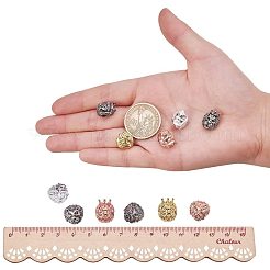 Lion Head Alloy Beads&nbsp;PALLOY-PH0012-04