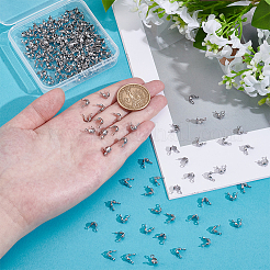 200Pcs 304 Stainless Steel Bead Tips&nbsp;STAS-UN0029-20