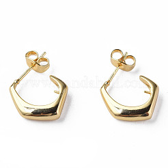 Brass Stud Earring Findings&nbsp;KK-N233-366
