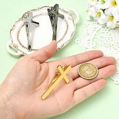 3Pcs 3 Colors Brass Tie Clips&nbsp;BUTT-CJ0001-11