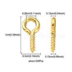 Iron Screw Eye Pin Peg Bails&nbsp;IFIN-YW0001-86G