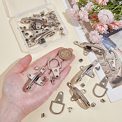 6 Bags Alloy Interlocking Clasps&nbsp;FIND-BC0014-27