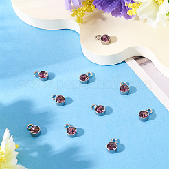 10Pcs Glass Rhinestone Charms&nbsp;STAS-TA0003-26H