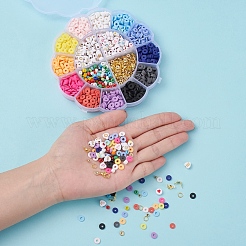DIY Jewelry Making Polymer Clay Beads Kit&nbsp;DIY-YW0004-77