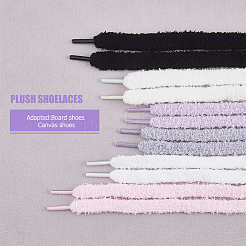 6 Pairs 6 Colors Polyester Shoelace Bands&nbsp;FIND-FH0010-36