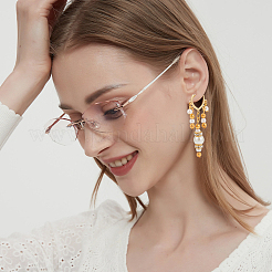 20Pcs 5 Styles Brass Hoop Earring Finding&nbsp;KK-HY0003-47