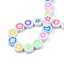 Handmade Polymer Clay Bead Strands&nbsp;CLAY-T020-29